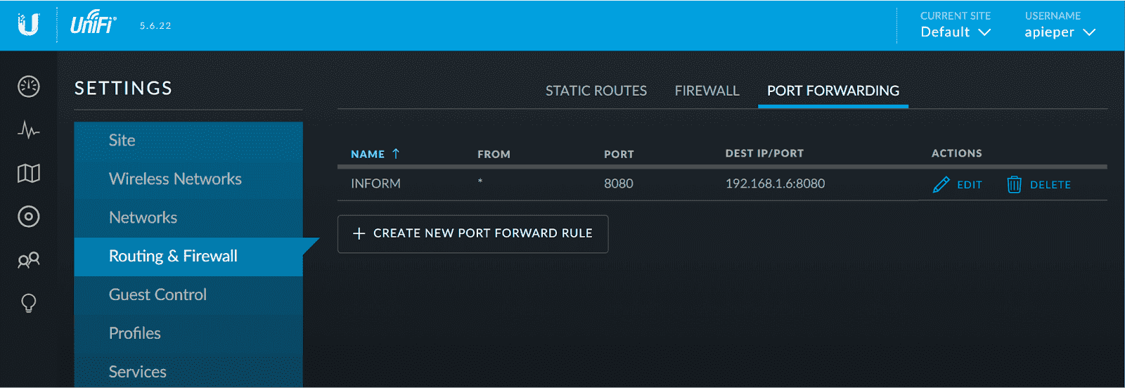 UniFi - Устранение ошибок связи протокола STUN