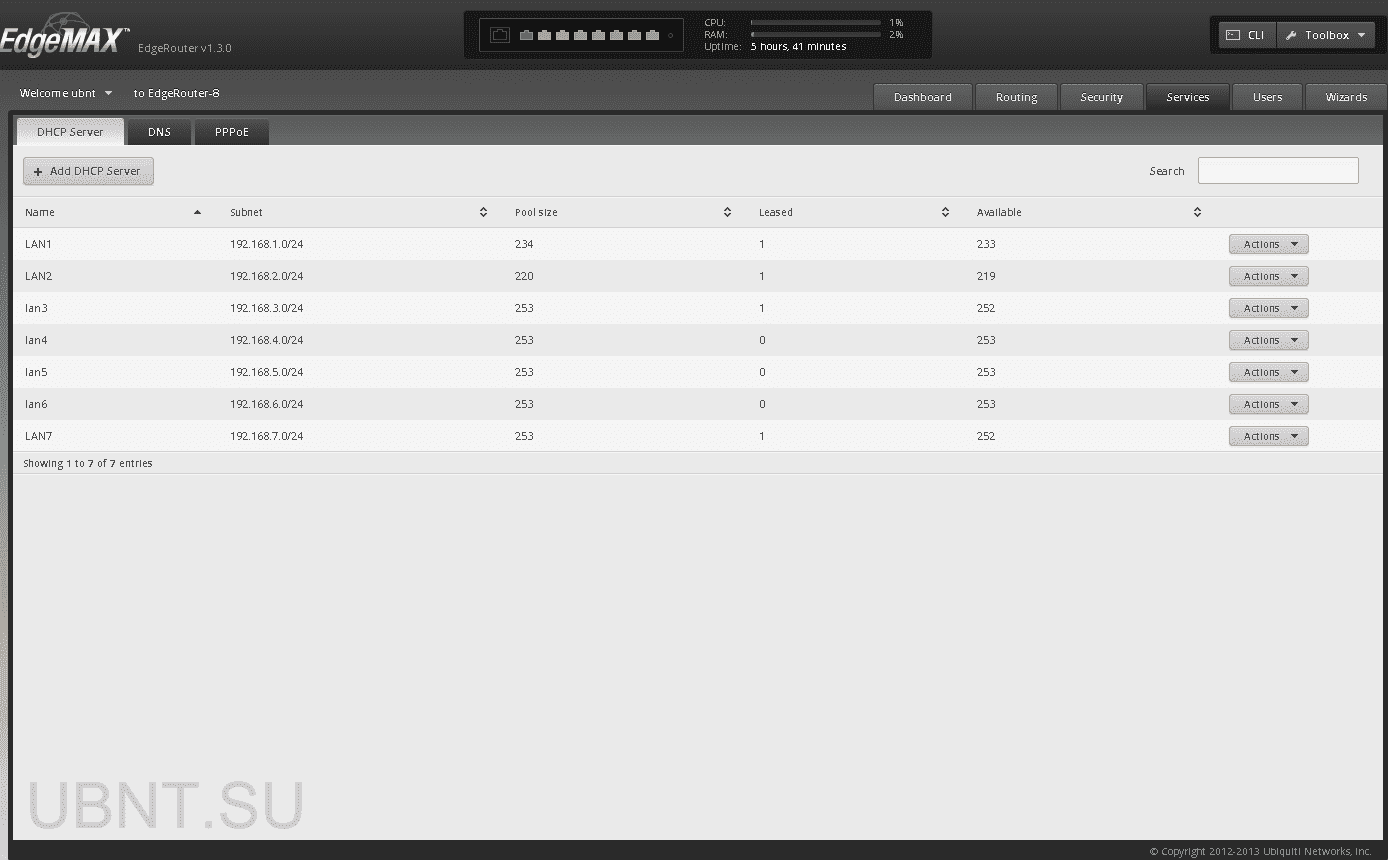 EdgeRouter 8